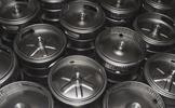 closeup-shot-metal-beer-kegs